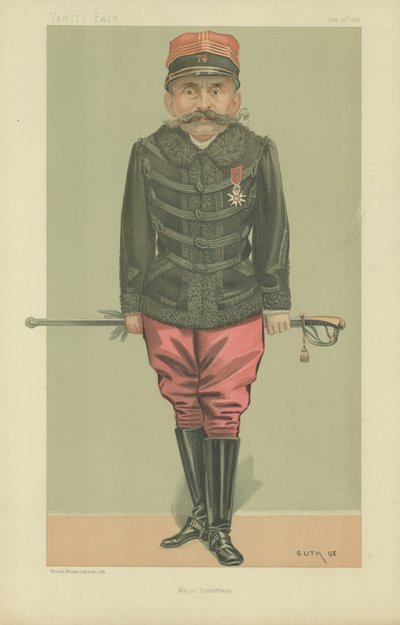 Major Esterhazy by Jean Baptiste Guth